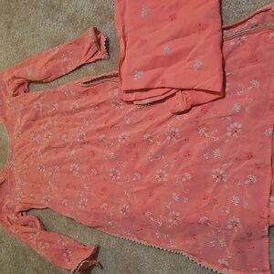 Vintage Embroidered Kurta